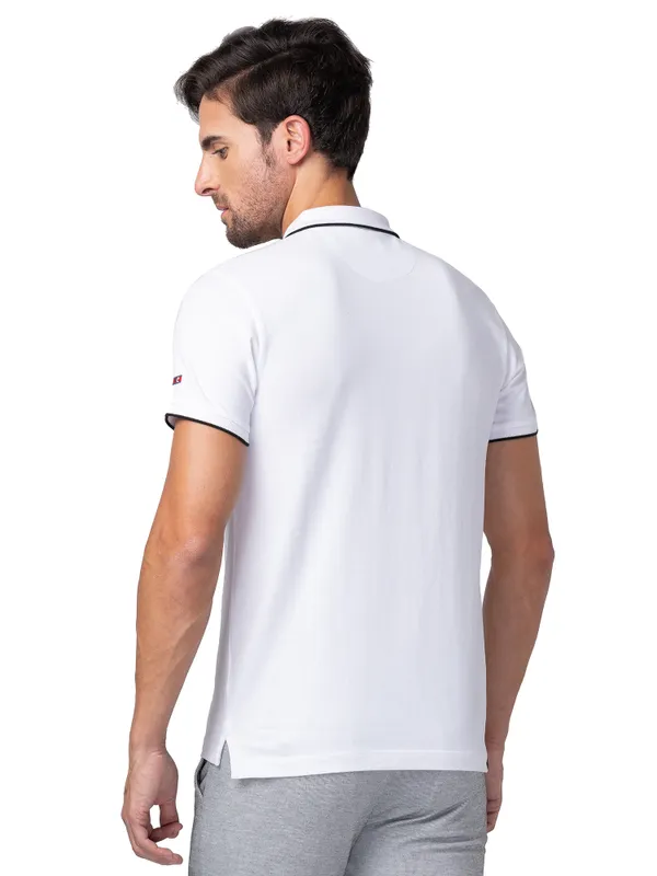 Polo neck hotsell t shirts white